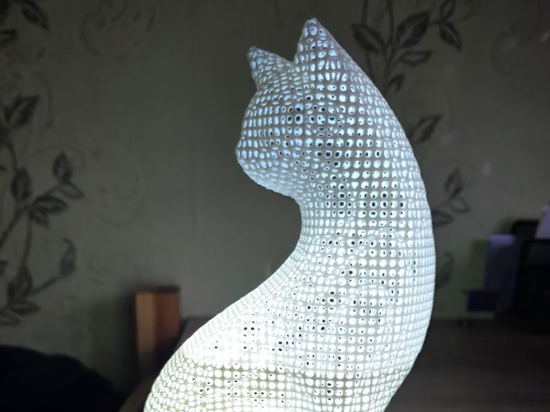 cat lamp
