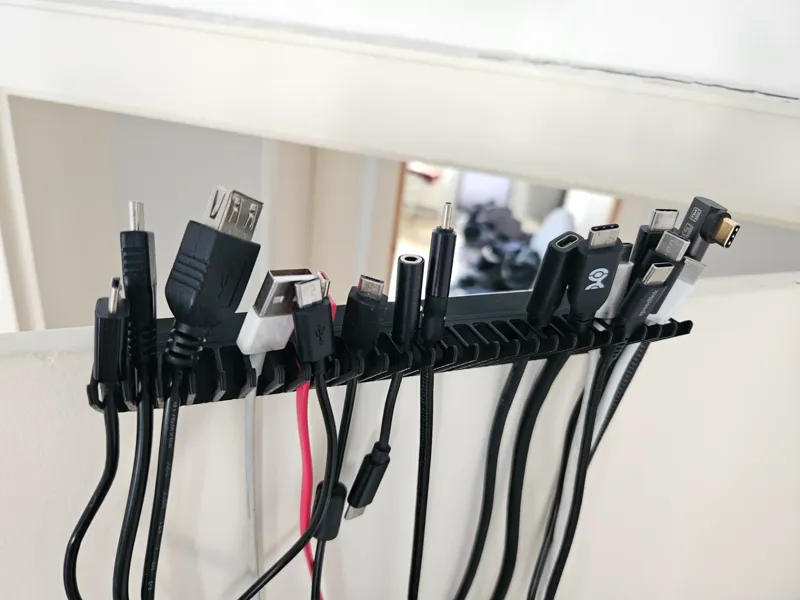 Door Top Cable Holder storage