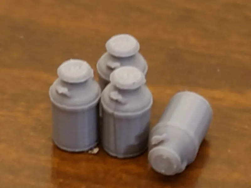 HO Scale Milk Churn 1:87