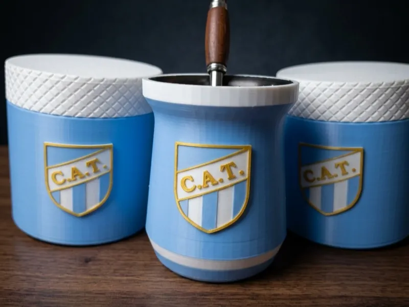 Mate Y Set yerbero Atletico Tucuman