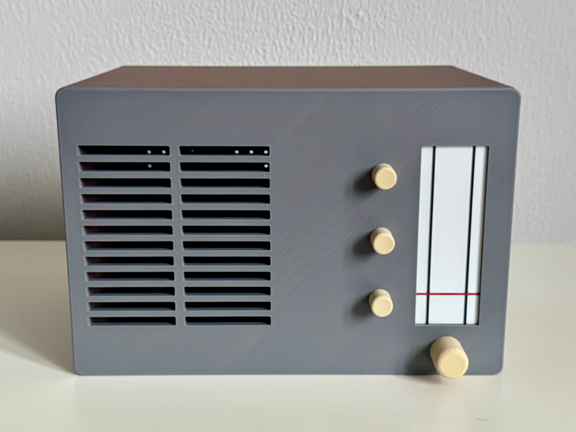 Retro Radio Case for Echo Dot & Smart Speakers 