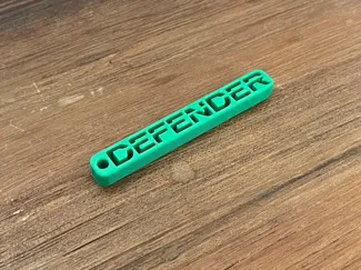 Defender Keychain