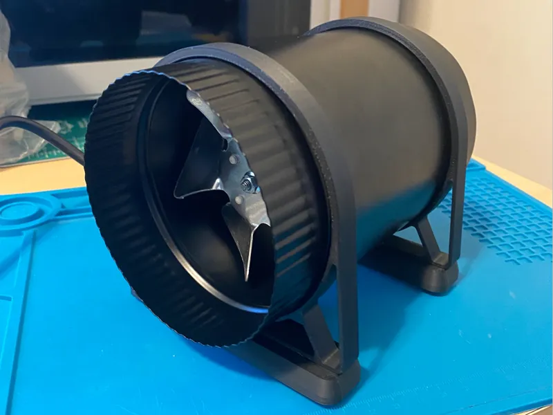4"(101.6mm) Diameter Inline Duct fan Support