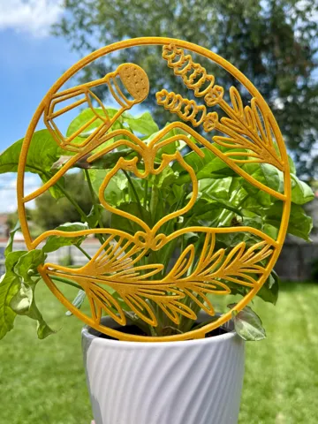Modelo para impresión 3D: Practical Magic Trellis — vista de referencia 2