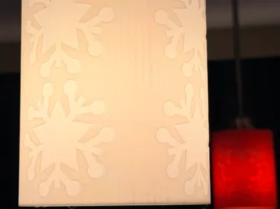 Snowflake Pendant Lampshade