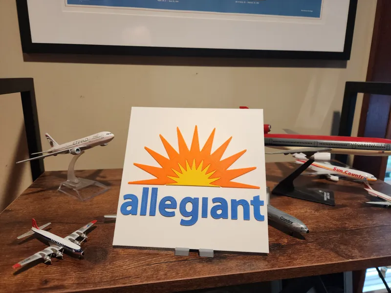 Allegiant Airlines Logo Tile