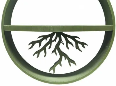 TREE ROOT SHELF