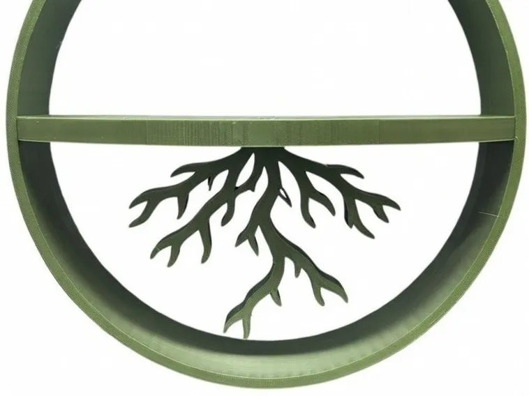 TREE ROOT SHELF