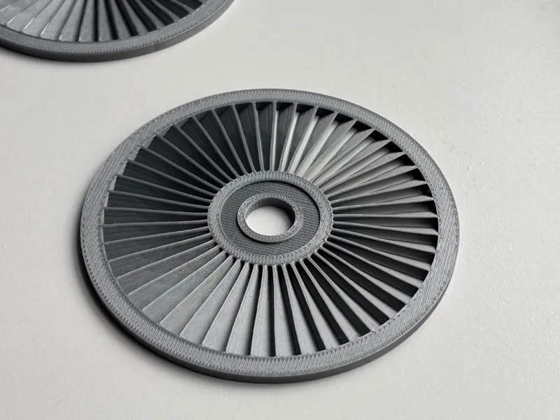 Coaster - Jet Engine Turbine Disk