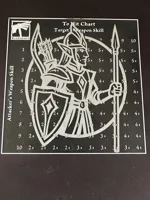 To hit chart with elf logo, front and back.