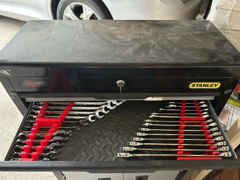 30 pc Wrench organizer