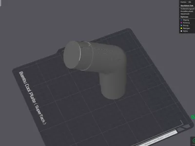 30-degree HT pipe