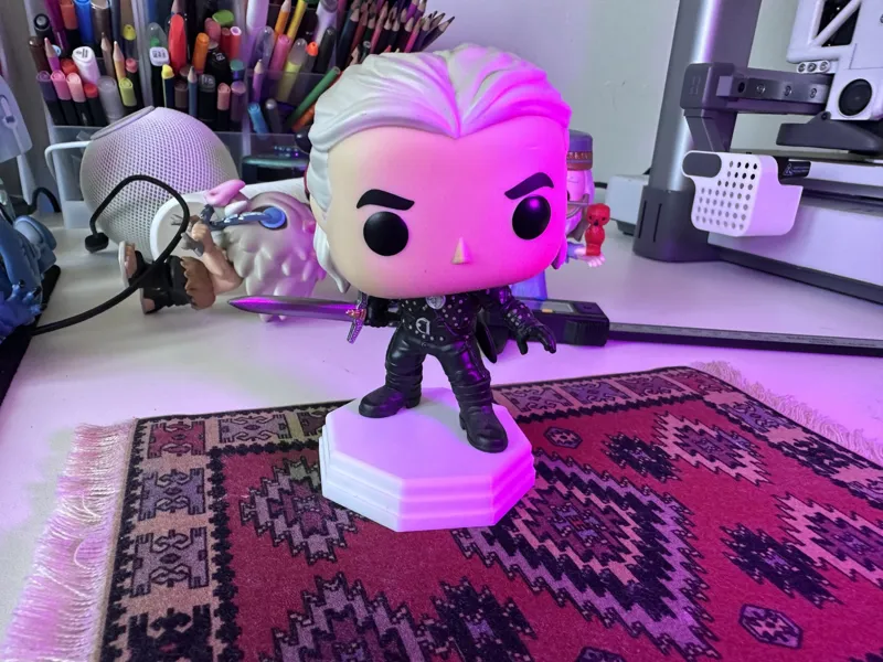 Octagon Funko Pop Stand 