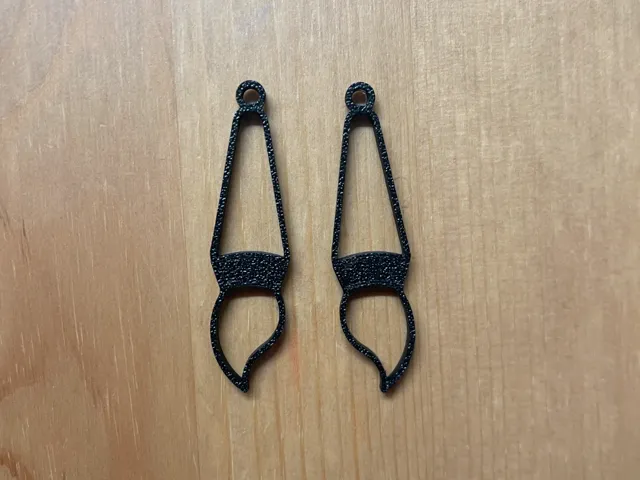 Paint Brush Earrings