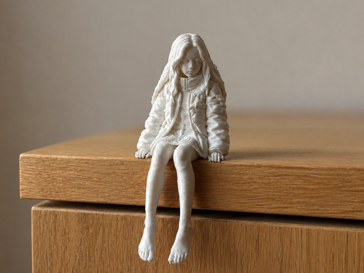 Pragmata Diana Shelf Sitting Figure