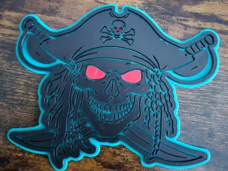 Piratenkopf deko