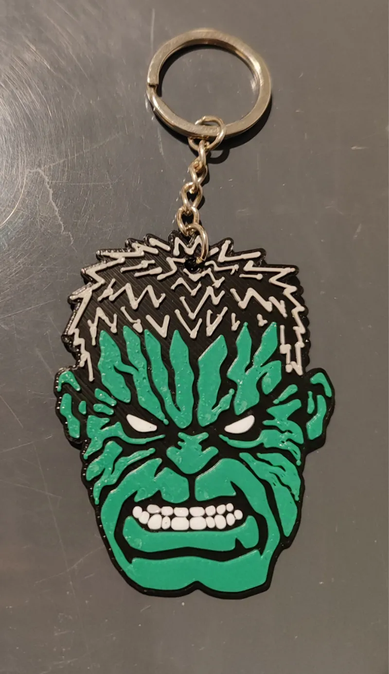 Hulk Keychain