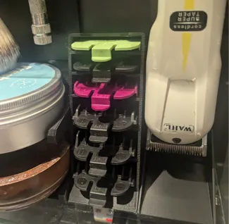 Wahl Clipper Guard/Comb Storage Organizer