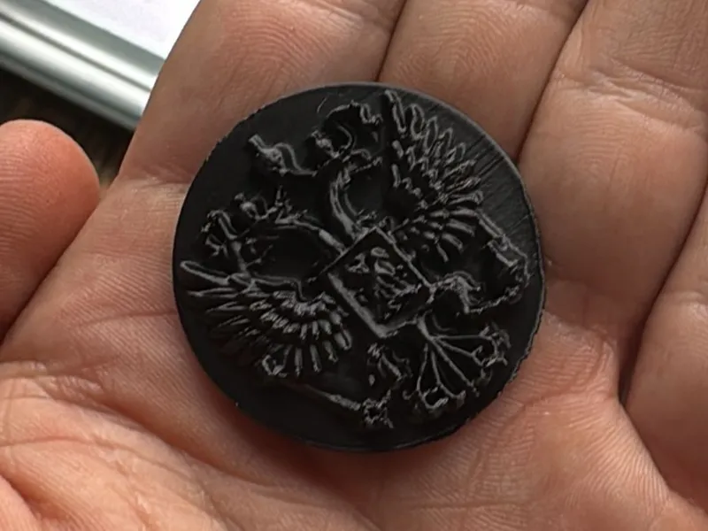 Russischer Adler Münze
