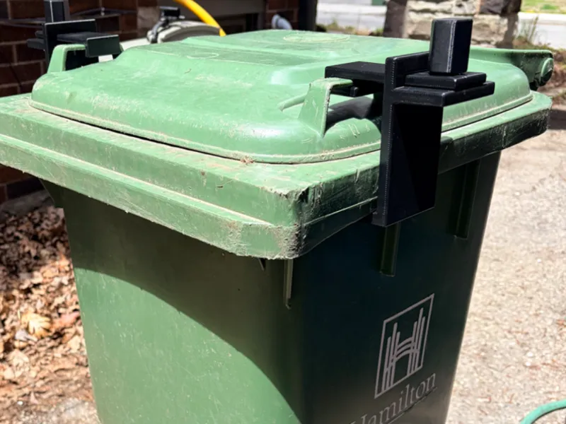 Hamilton Green Bin Handle Locks