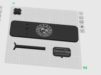 Stand for Beretta 92f Resident Evil Samurai Edge