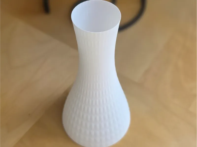 Moderne Vase Diamant Stil