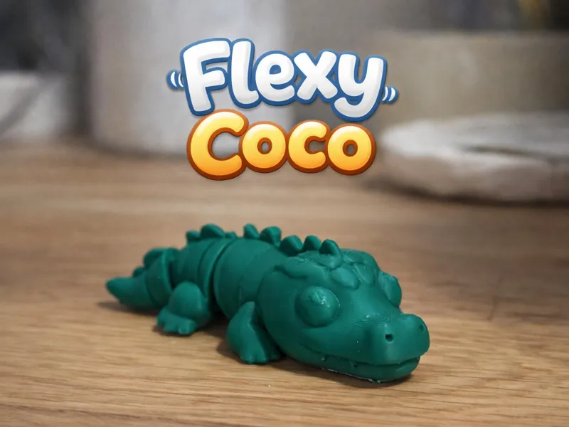 Flexy Coco - Il coccodrillo flessibile