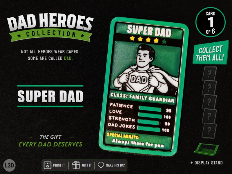 Dad Heroes Collection #1 – Super Dad