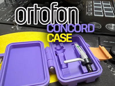 Ortofon concorde vinyl element twin flight case V2