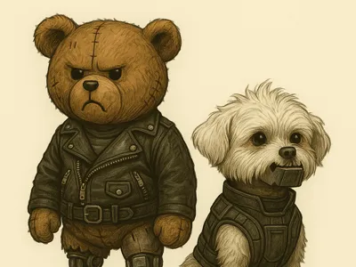 Boldolki Bear – Post-Apocalyptic Companion