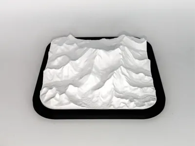 Mount Everest – mountain massif with base