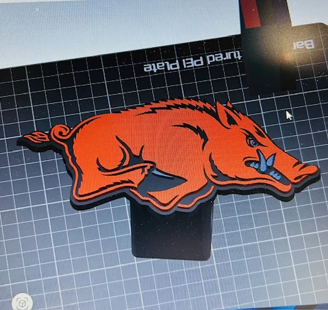 Arkansas Razorbacks Hitch Cover - Free 3D Print Model - MakerWorld
