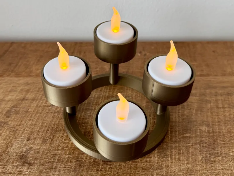 Tealight Candle Ring