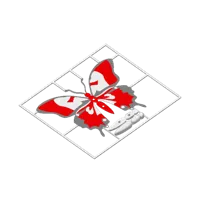 Papillon façon carte à monter (Kitcard) — photo 3