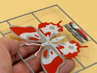 Papillon façon carte à monter (Kitcard) — photo 1
