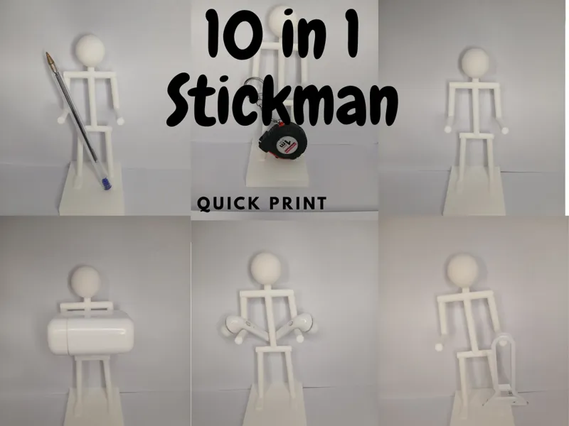 10 in 1 Multi Purpose Stickman