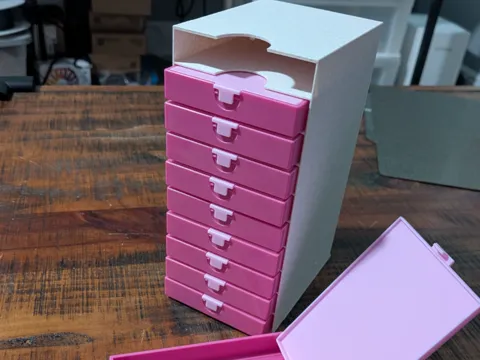 Caja o estuche: Diamond Painting Accessory Box Holder — referencia de MakerWorld