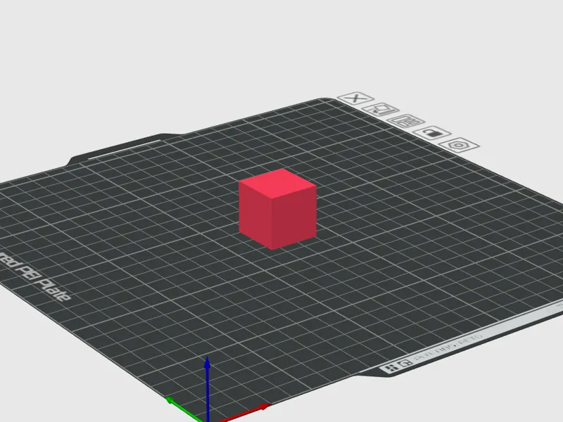 test cube