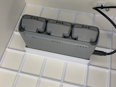 DJI MINI 2 gridfinity battery holder