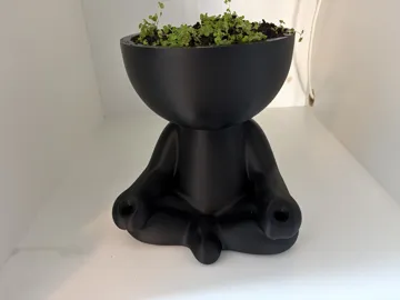 Maceta decorativa: Buddy Planter - Meditating — vista de referencia 5