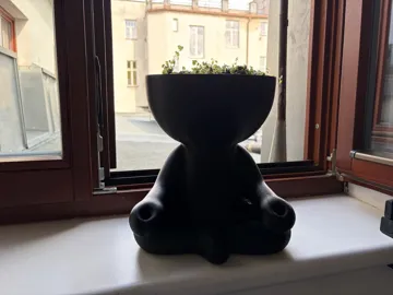 Maceta decorativa: Buddy Planter - Meditating — vista de referencia 3