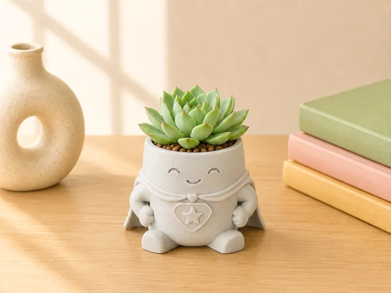 Mood Buddies Pot – Planter Collection | Superhero