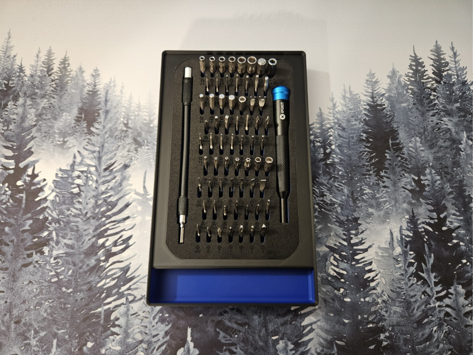 iFixit Mako Driver Kit - Gridfinity Bin