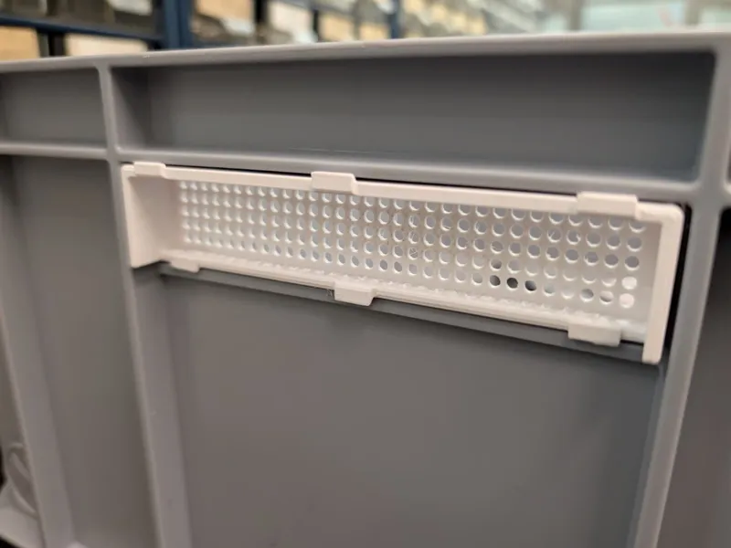Normkiste Wibo 1140 Gitter für Griffmulde