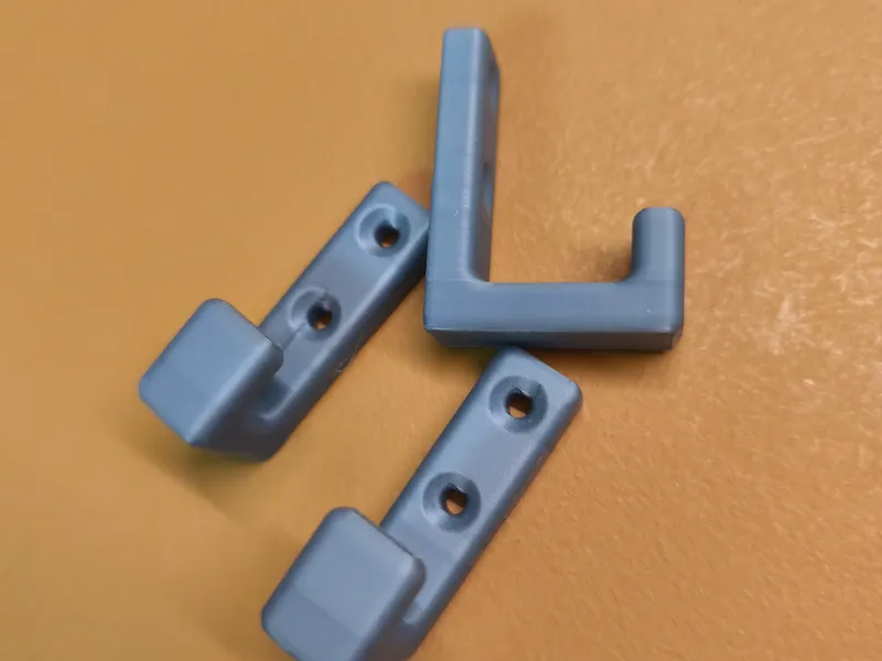 Minimalistische Wandhaken