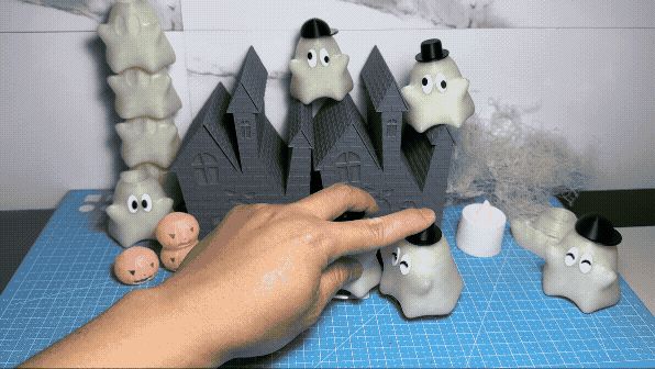 萬聖節酷小鬼走路人偶版本鬼魂Halloween Walking version ghost