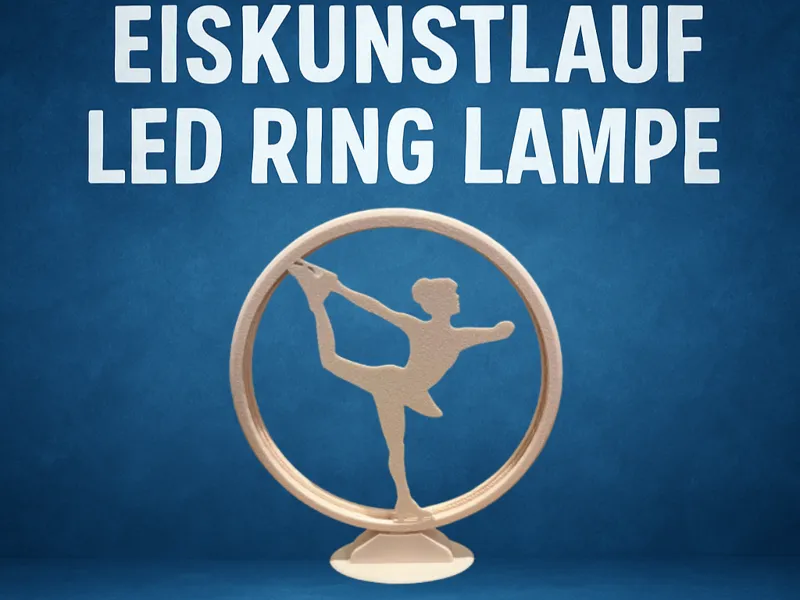 Eiskunstlauf LED Ring Lampe