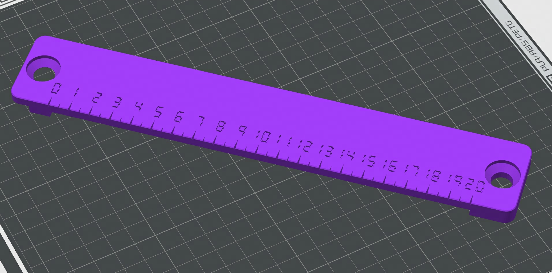 Miniatura 2 do modelo 3D 异形轮廓取型尺