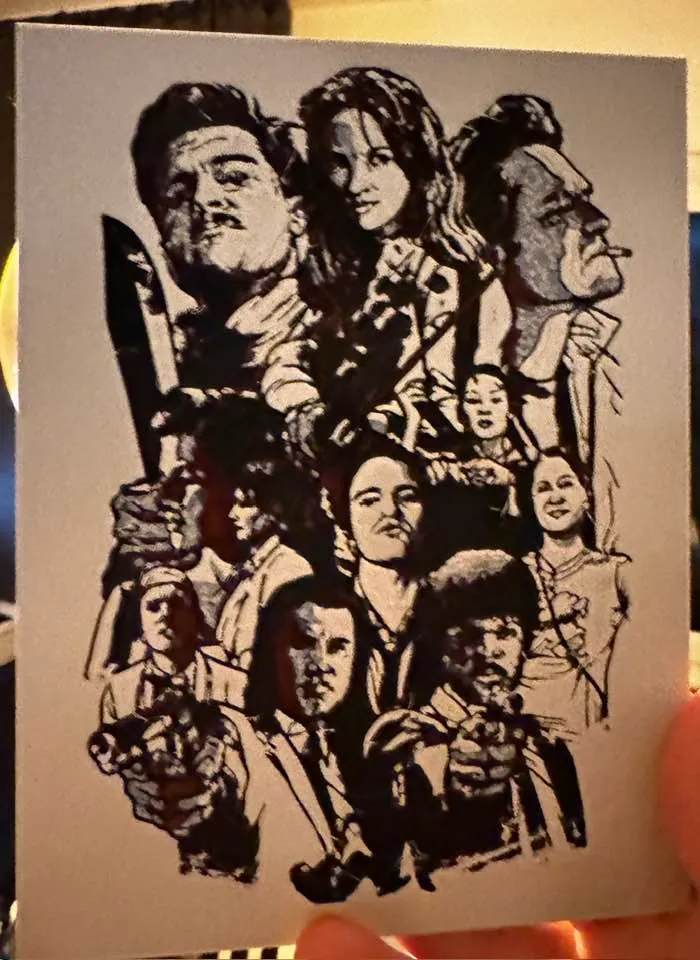Hueforge - Quentin Tarantino - World of Tarantino