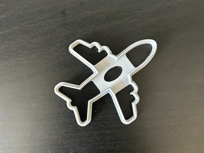 Mini Plane Fondant/Cookie Cutter